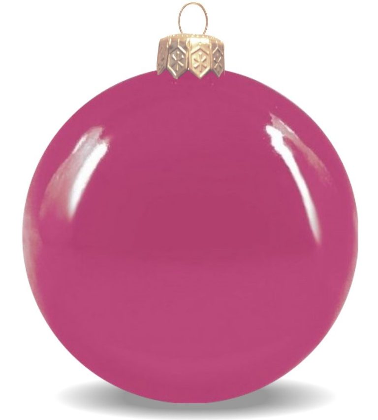 Weihnachtskugeln aus Kunststoff für innen und aussen schwarz glänzend