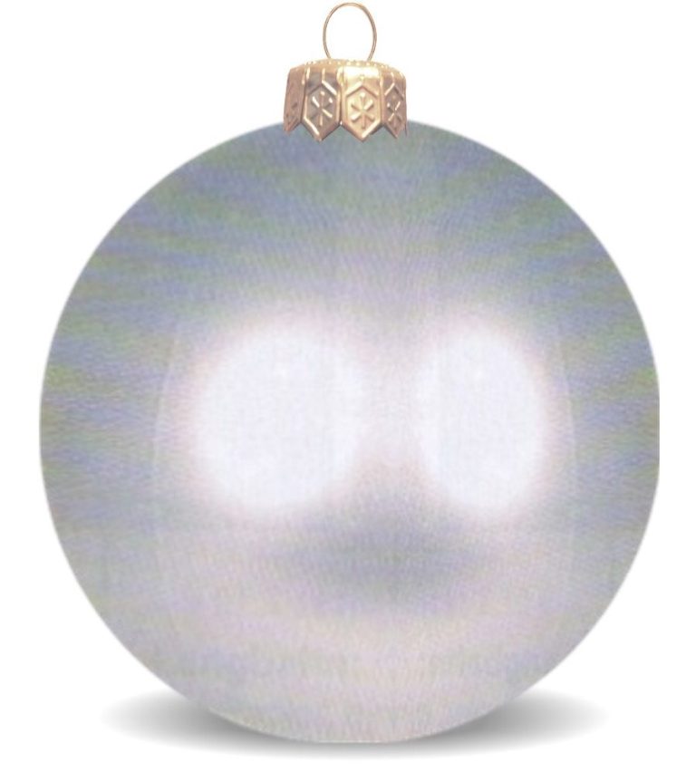 Weihnachtskugeln aus Kunststoff für innen und aussen silber glänzend