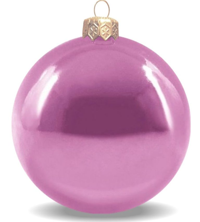 Weihnachtskugeln aus Kunststoff für innen und aussen kupfer glänzend