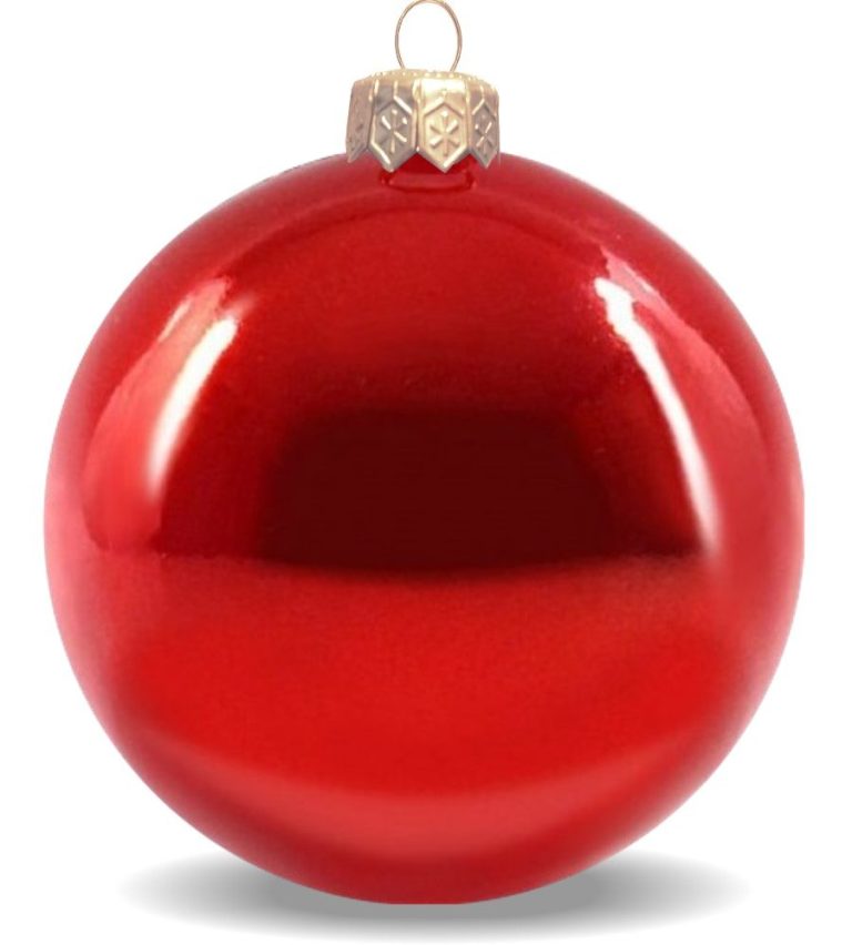 Weihnachtskugeln aus Kunststoff für innen und aussen silber glänzend