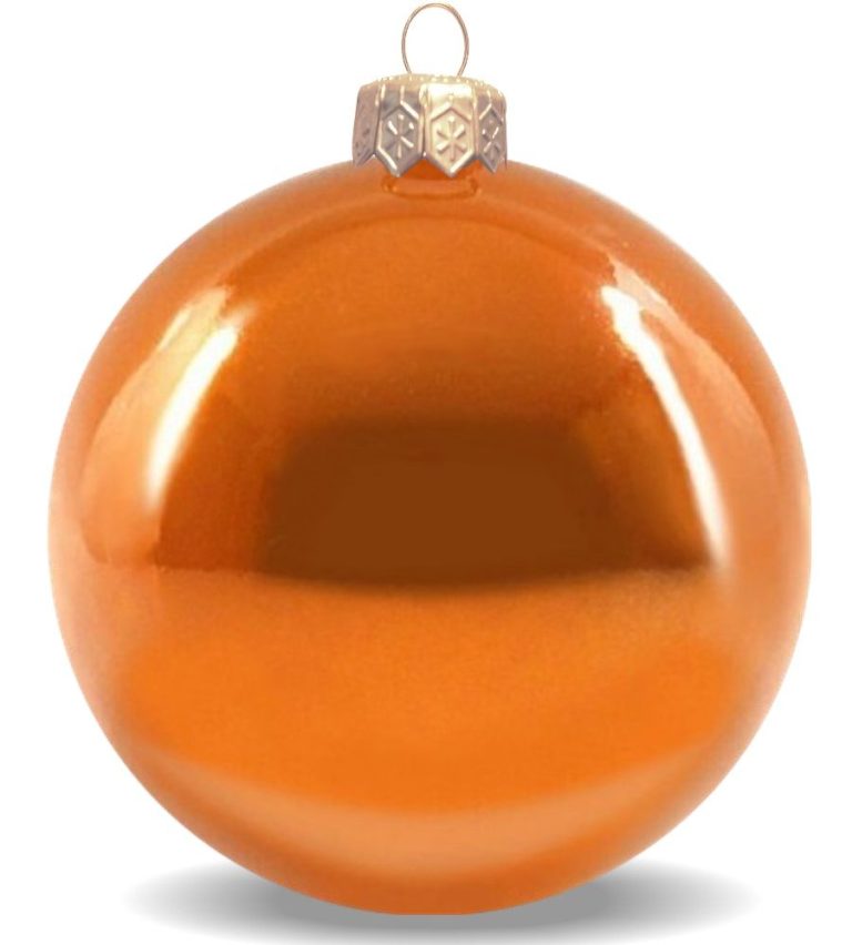 Weihnachtskugeln aus Kunststoff für innen und aussen rosé glänzend