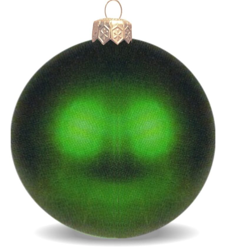 Weihnachtskugeln aus Kunststoff für innen und aussen grün glänzend